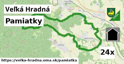 pamiatky v Veľká Hradná