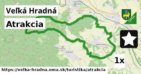 Atrakcia, Veľká Hradná