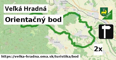 Orientačný bod, Veľká Hradná