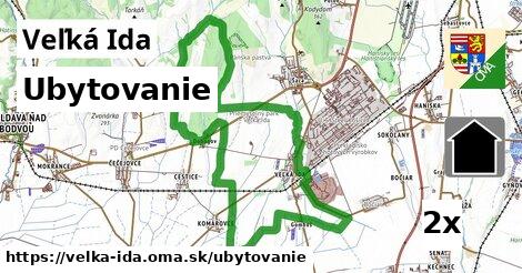 ubytovanie v Veľká Ida