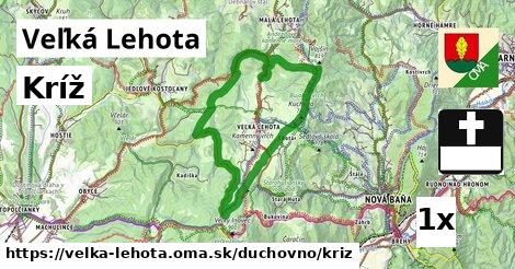 Kríž, Veľká Lehota