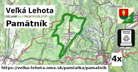 pamätník v Veľká Lehota
