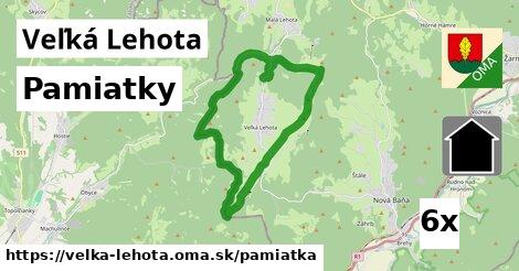 pamiatky v Veľká Lehota