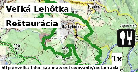 Reštaurácia, Veľká Lehôtka