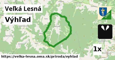 Výhľad, Veľká Lesná