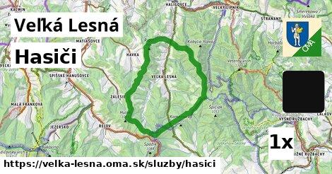 Hasiči, Veľká Lesná