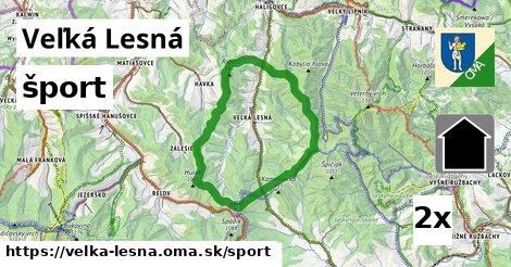 šport v Veľká Lesná
