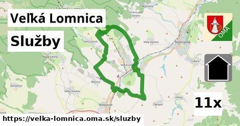 služby v Veľká Lomnica