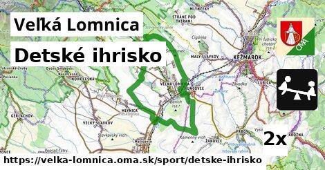 Detské ihrisko, Veľká Lomnica