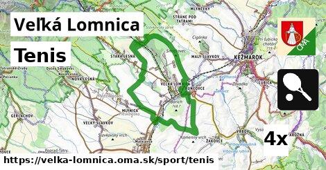 Tenis, Veľká Lomnica