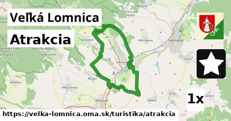 Atrakcia, Veľká Lomnica