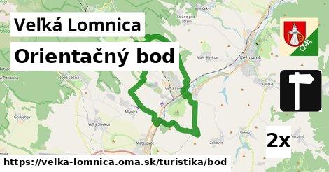 Orientačný bod, Veľká Lomnica