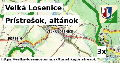 Prístrešok, altánok, Velká Losenice