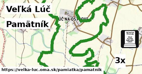 Pamätník, Veľká Lúč