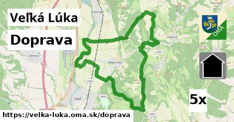 doprava v Veľká Lúka