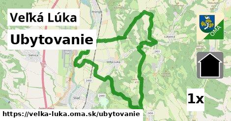 ubytovanie v Veľká Lúka