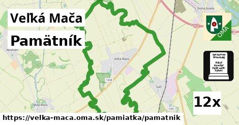 Pamätník, Veľká Mača