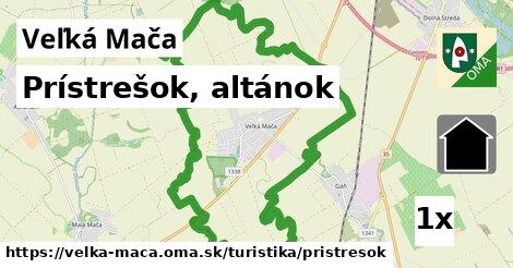 Prístrešok, altánok, Veľká Mača