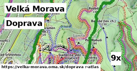 doprava v Velká Morava