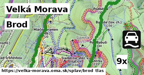 Brod, Velká Morava