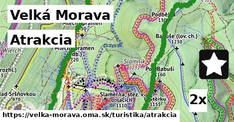 Atrakcia, Velká Morava