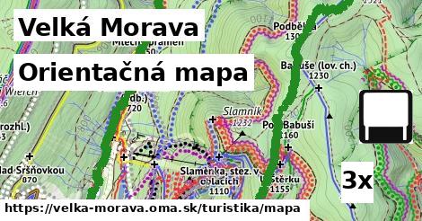 Orientačná mapa, Velká Morava