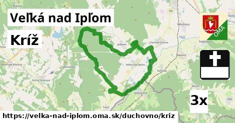 Kríž, Veľká nad Ipľom