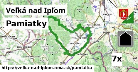 pamiatky v Veľká nad Ipľom