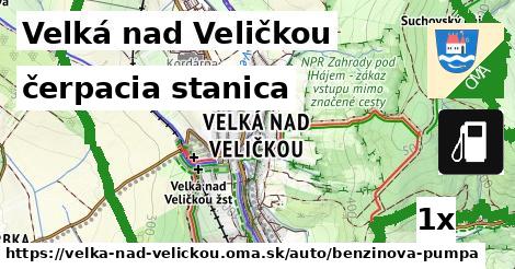 čerpacia stanica, Velká nad Veličkou