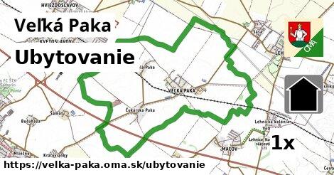 ubytovanie v Veľká Paka