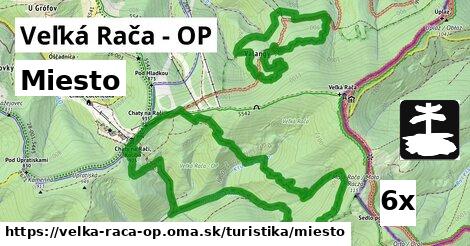 miesto v Veľká Rača - OP