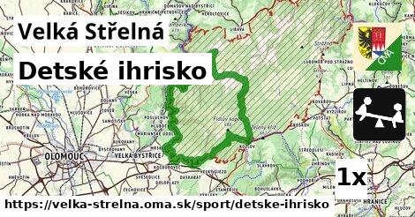 detské ihrisko v Velká Střelná
