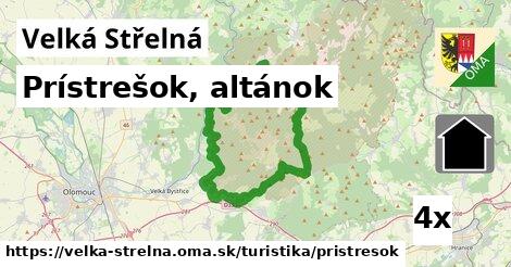 Prístrešok, altánok, Velká Střelná