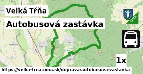 Autobusová zastávka, Veľká Tŕňa