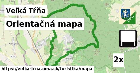 Orientačná mapa, Veľká Tŕňa