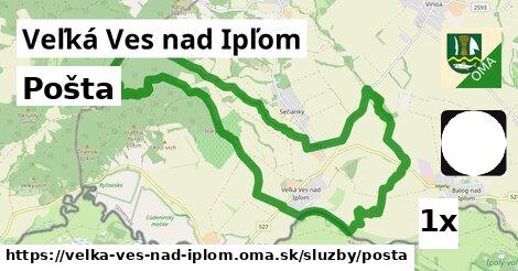 Pošta, Veľká Ves nad Ipľom