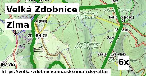 zima v Velká Zdobnice