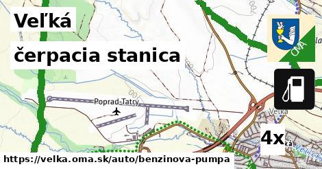 čerpacia stanica, Veľká