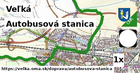 autobusová stanica v Veľká