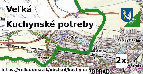 Kuchynské potreby, Veľká