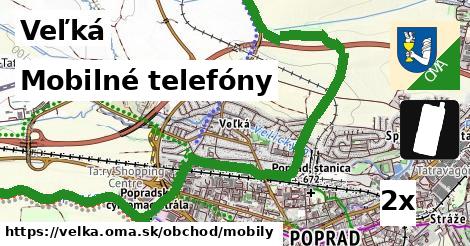 mobilné telefóny v Veľká