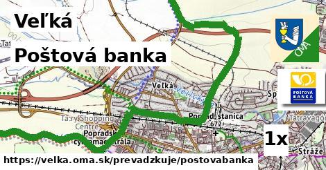 Poštová banka, Veľká