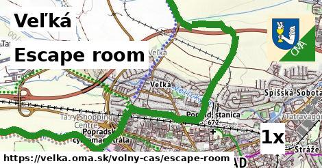 Escape room, Veľká