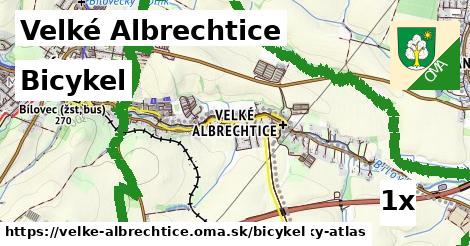 bicykel v Velké Albrechtice