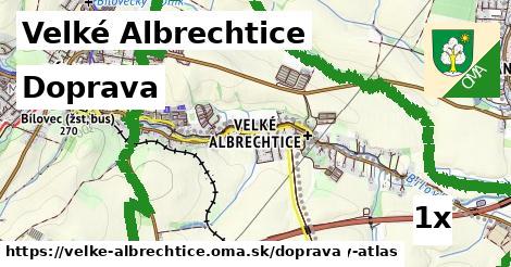 doprava v Velké Albrechtice