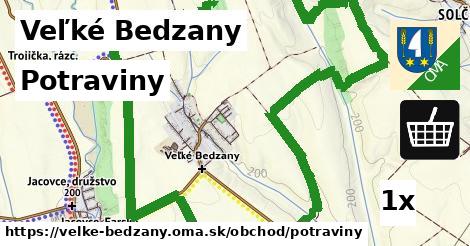 Potraviny, Veľké Bedzany