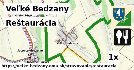 Reštaurácia, Veľké Bedzany