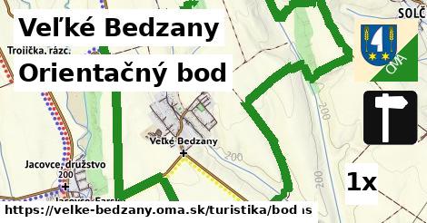 orientačný bod v Veľké Bedzany