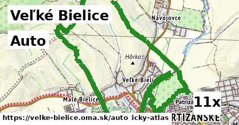 auto v Veľké Bielice