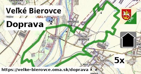 doprava v Veľké Bierovce